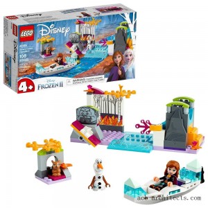 LEGO Disney Princess Frozen 2 Anna’s Canoe Expedition 41165 Frozen Adventure Easy Building Kit 108pc - Sale