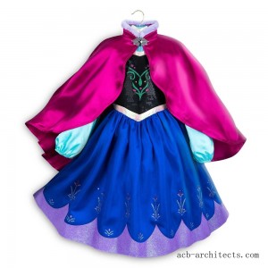 Disney Frozen 2 Anna Kids' Dress - Size 5-6 - Disney store, Girl's, Blue - Sale